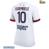 Paris Saint-Germain Ousmane Dembele #10 Bortedrakt Dame 2025-26 Kortermet
